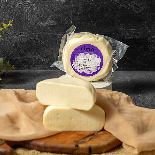 Orobó - Queijo Artesanal Misto de Vaca e Ovelha 200g